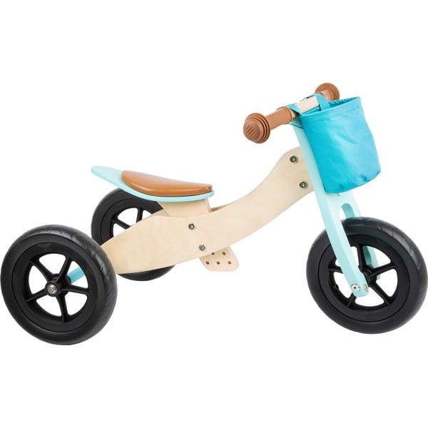 Tyrkysová dětské odrážedlo Legler Trike Maxi