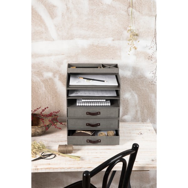 Kartonový organizér na dokumenty se zásuvkou Walter – Bigso Box of Sweden-image-2