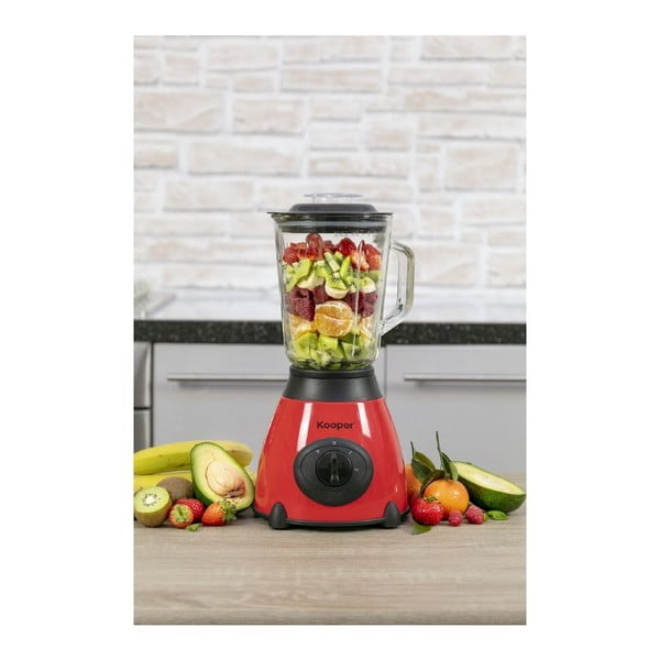 Červený mixér Kooper, 1,5 l-image-2