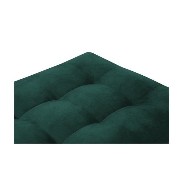 Petrolejově zelená sametová podnožka Milo Casa Santo-image-4