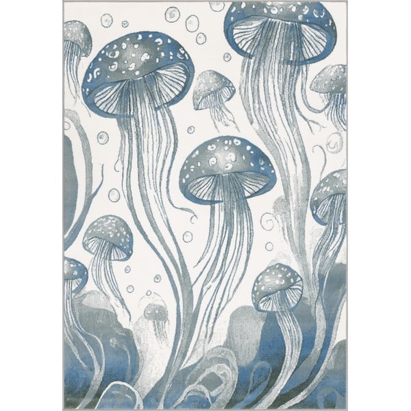 Modrý dětský koberec 200x280 cm Under the Sea – FD