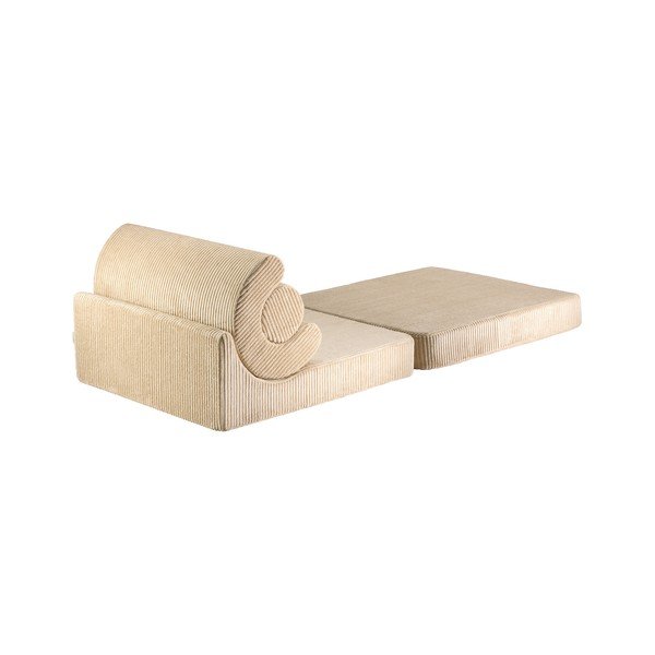 Světle hnědé manšestrové dětské křesílko Flipster – Wigiwama-image-2