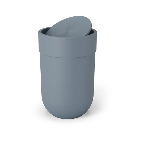 Modrý plastový odpadkový koš 6 l Touch – Umbra-image-3