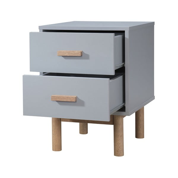 Šedý noční stolek Melanie – Støraa-image-3
