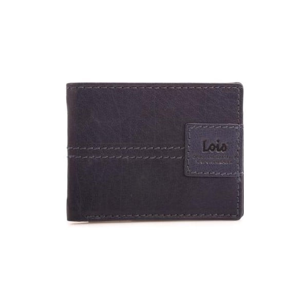 Kožená peněženka Lois Navy, 10,5x7,5 cm
