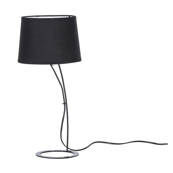Černá stolní lampa Creative Lightings Circle