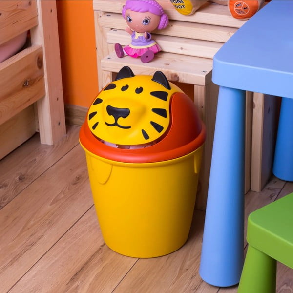 Dětský odpadkový koš Curver Tiger, 12 l-image-1