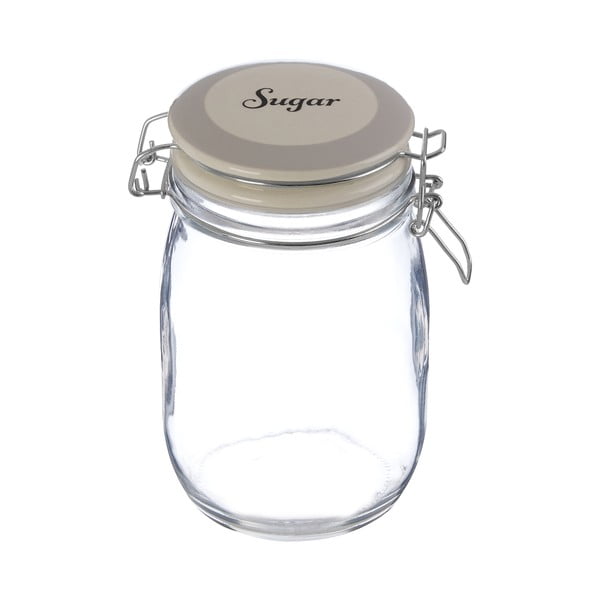 Skleněná dóza na cukr Grocer – Premier Housewares-image-1