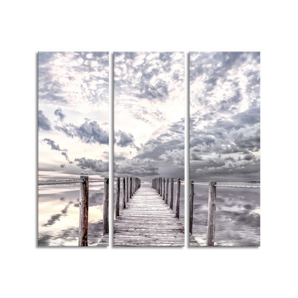 Vícedílný obraz Styler Canvas By The Sea, 81 x 75 cm