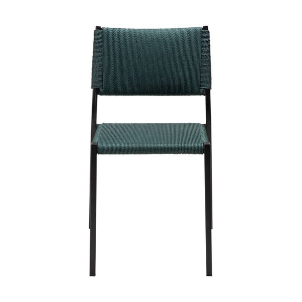 Tyrkysová jídelní židle Loop – DAN-FORM Denmark-image-2