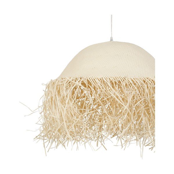 Krémové závěsné svítidlo ø 50 cm Palmeraie – Côté Table-image-4
