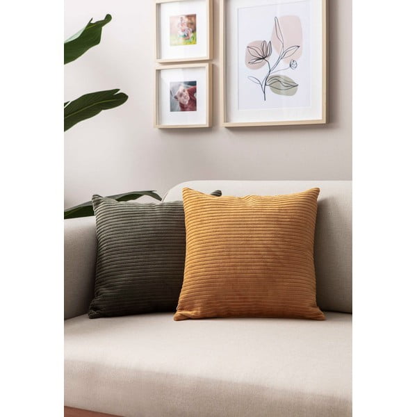 Manšestrové povlaky na polštáře v sadě 2 ks 43x43 cm – Mioli Decor-image-1