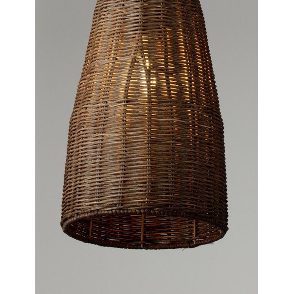 Ratanové závěsné svítidlo v přírodní barvě ø 19,5 cm Rielo – Nova Luce-image-4