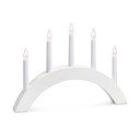 Bílá světelná dekorace s vánočním motivem Atle – Markslöjd