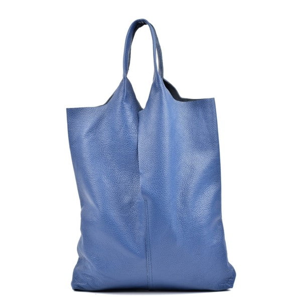 Modrá kožená kabelka Isabella Rhea Pemlio