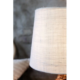 Stolní lampa se stínidlem z juty v béžovo-přírodní barvě (výška 58 cm) Paglia – Markslöjd