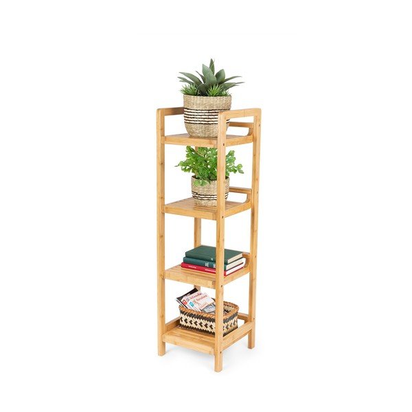 Bambusový koupelnový regál Compactor Bamboo-image-4