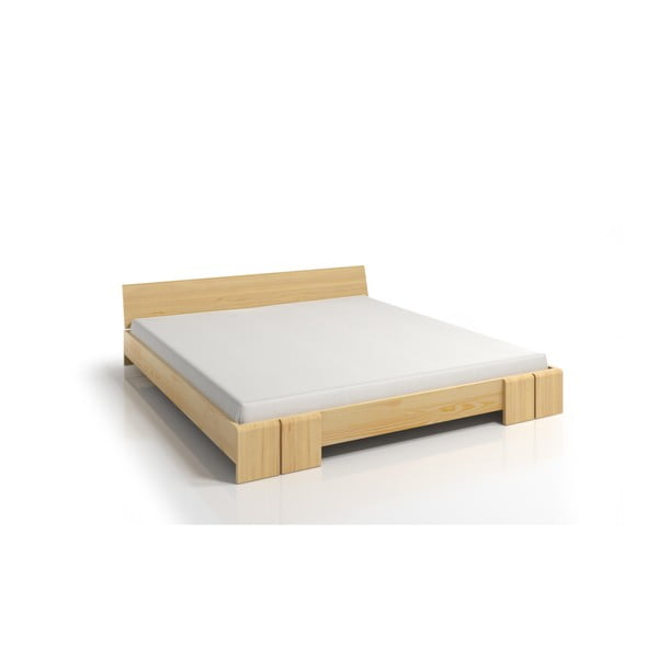 Dvoulůžková postel z borovicového dřeva SKANDICA Vestre, 200 x 200 cm-image-3