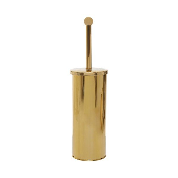 WC štětka z nerezové oceli ve zlaté barvě Allegra – Premier Housewares