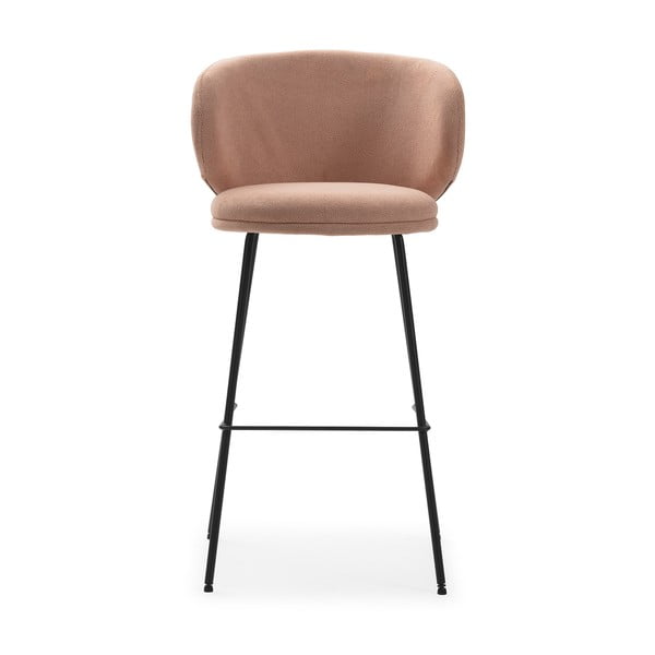 Světle růžové barové židle v sadě 2 ks (výška sedáku 65 cm) Rush – Marckeric-image-2