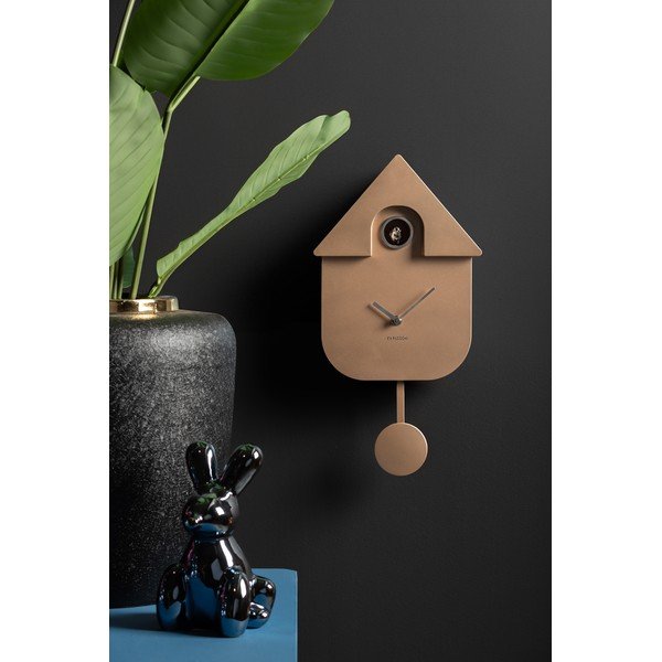 Kyvadlové nástěnné hodiny Modern Cuckoo – Karlsson-image-1