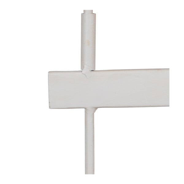 Bílý kovový nástěnný věšák – Ixia-image-4