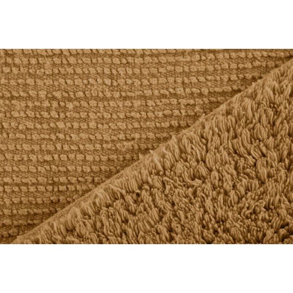 Koňakově hnědá koupelnová předložka 100x60 cm Riva - Tiseco Home Studio-image-1