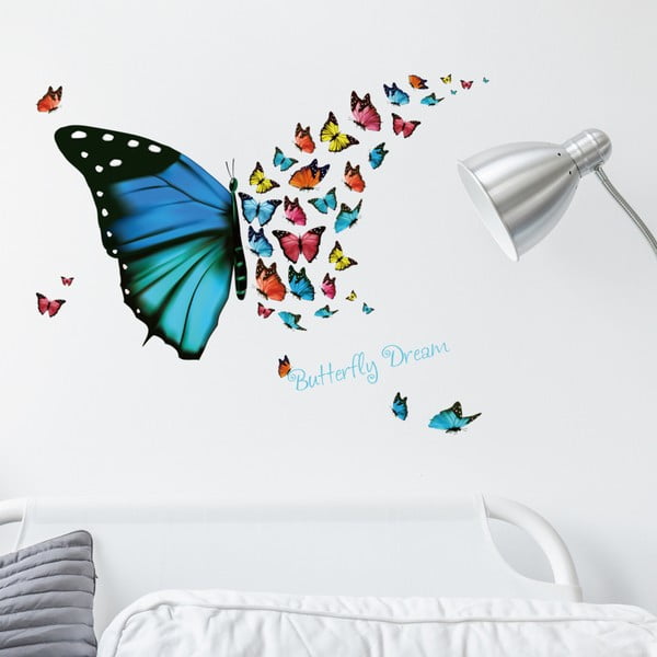 Nástěnná samolepka WALPLUS Butterfly Dream