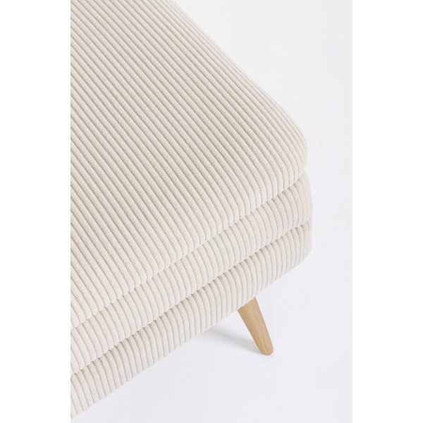 Bílá polstrovaná lavice Olga – Bizzotto-image-4