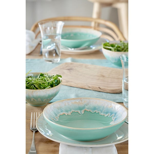 Modro-tyrkysová mísa z kameniny ø 21,5 cm Taormina – Casafina-image-1