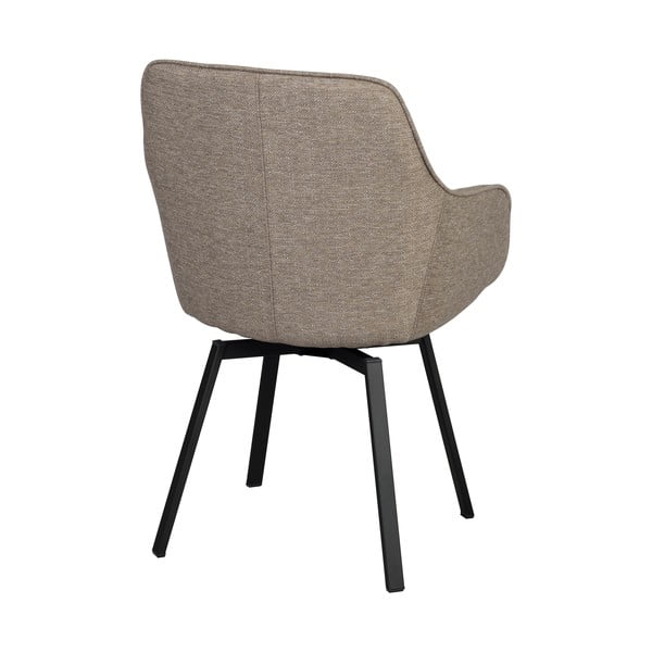 Béžová čalouněná jídelní křesla v sadě 2 ks Alison – Rowico-image-4