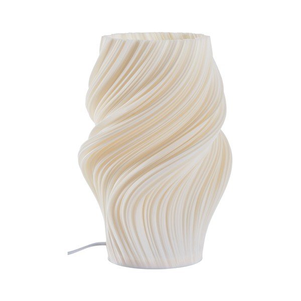 Bílá plastová stolní lampa (výška 27 cm) Calais – Jotex