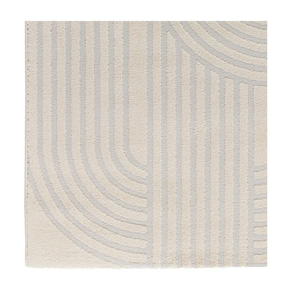 Koberec ve světle šedé a slonovinové barvě 160x230 cm Baresa – Universal-image-4