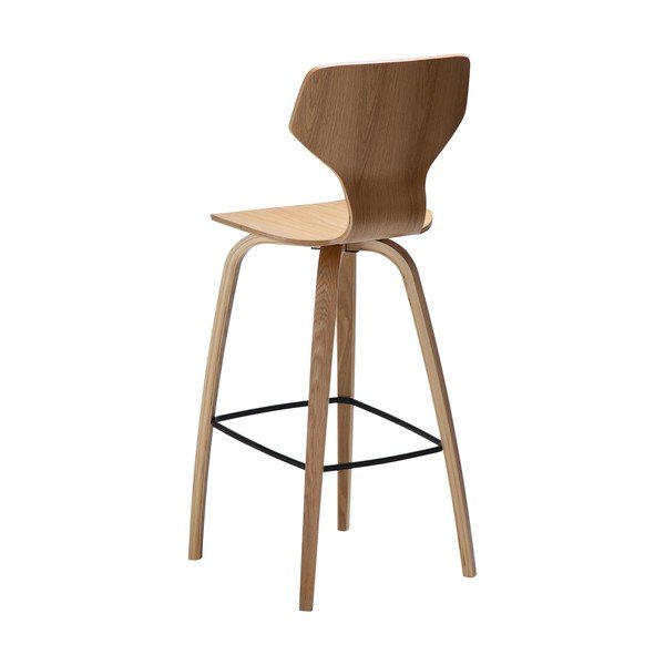Barová židle v přírodní barvě (výška sedáku 75 cm) S.I.T – DAN-FORM Denmark-image-3