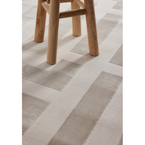 Šedo-krémový koberec 120x170 cm Perles Onyx – Elle Decoration-image-4