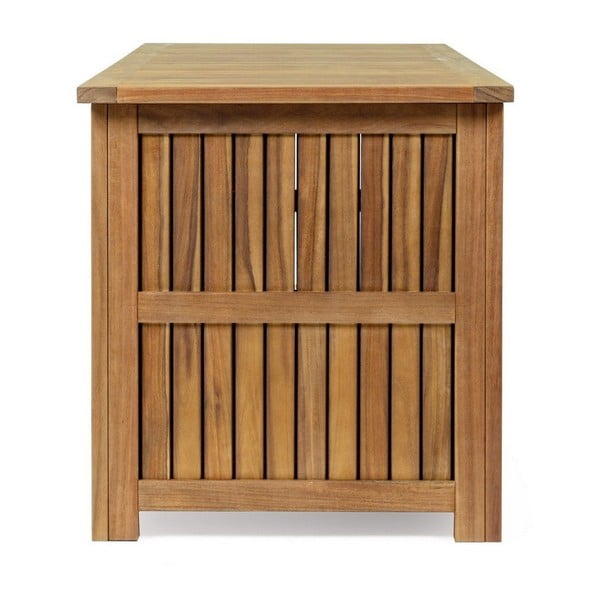 Dřevěný zahradní úložný box v přírodní barvě Noemi  – Bizzotto-image-4