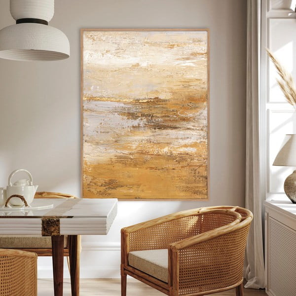 Ručně malovaný obraz 90x120 cm Hydrate    – Malerifabrikken-image-1