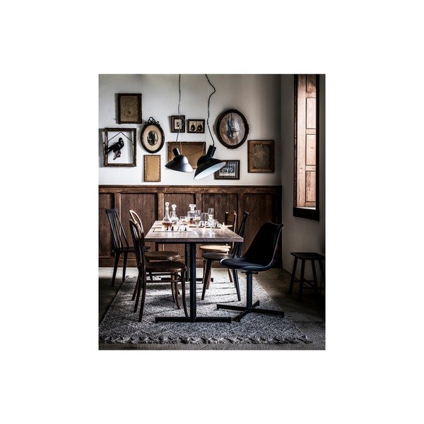 Černé podnoží k jídelnímu stolu vtwonen Base-image-2