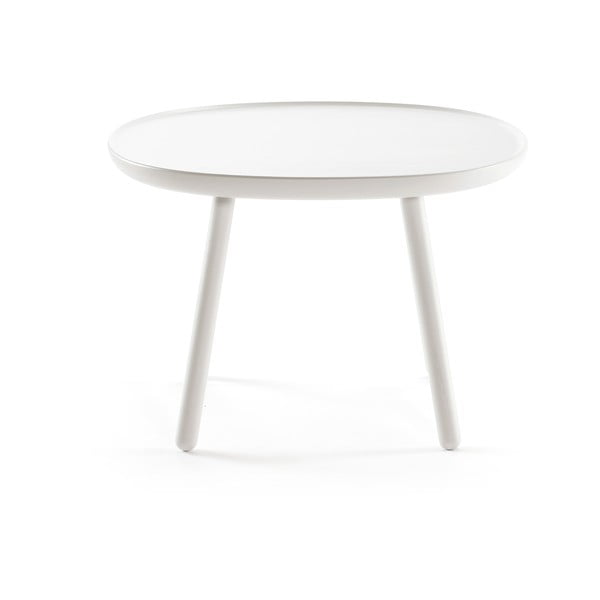 Bílý stolek z masivu EMKO Naïve, ø 64 cm-image-1