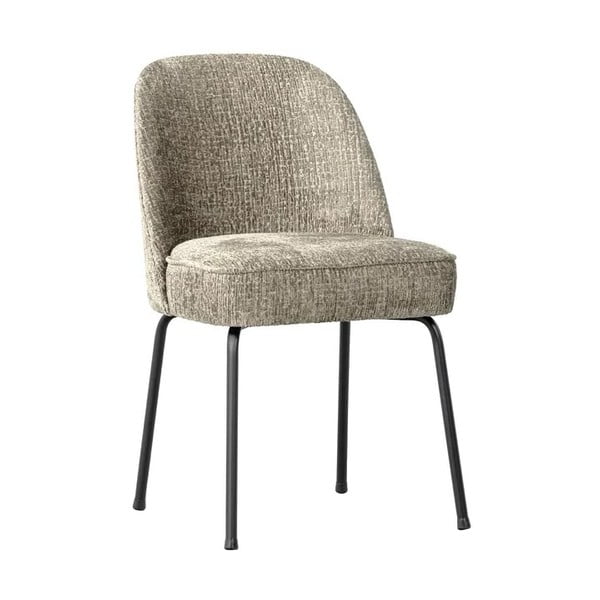 Krémové sametové jídelní židle v sadě 2 ks Vogue – WOOOD