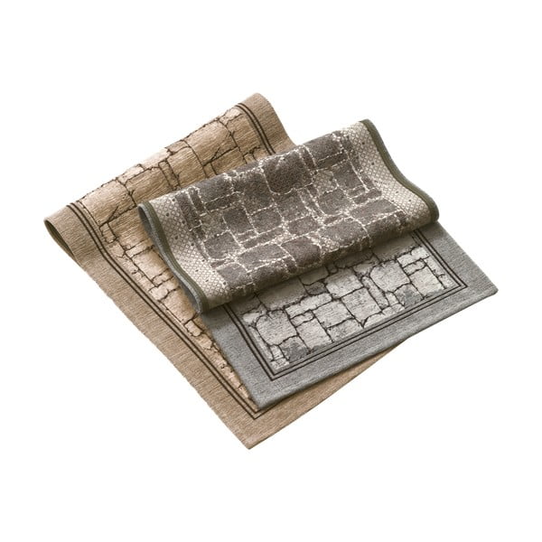 Šedý běhoun Floorita Wall, 55 x 240 cm-image-4