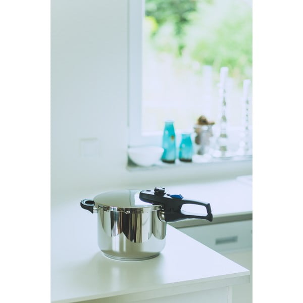 Nerezový tlakový hrnec ELO Praktika Plus, 6 l-image-2