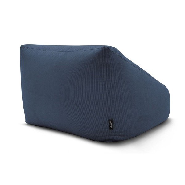 Tmavě modrý manšestrový sedací vak Lilibet – Bobochic Paris-image-4