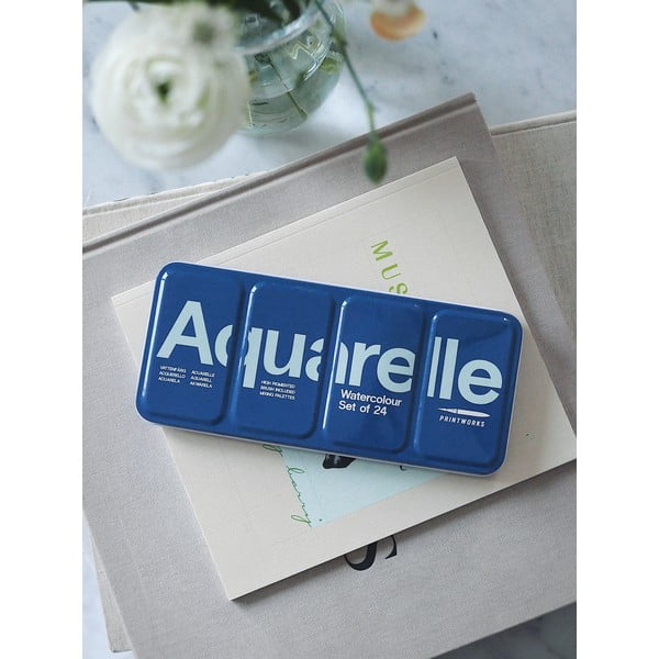 Vodovky v sadě  Aquarelle – Printworks-image-1