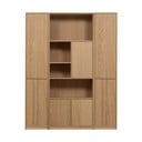 Modulární knihovna v dekoru dubu v přírodní barvě 157x199 cm Modulair – vtwonen
