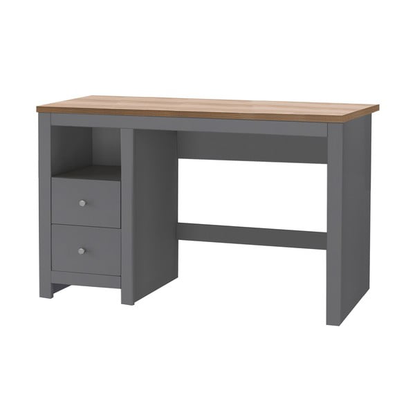 Pracovní stůl s deskou v dubovém dekoru 50x120 cm Emerald – Støraa-image-2