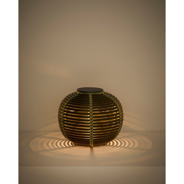 LED stolní /přenosné solární/na USB venkovní svítidlo ø 25 cm Garoina – Kave Home-image-2