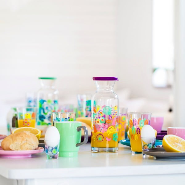 Fialová skleněná karafa Sagaform Fantasy-image-2