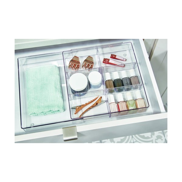 Plastový organizer do šuplíku Crystalline – iDesign/The Home Edit-image-1