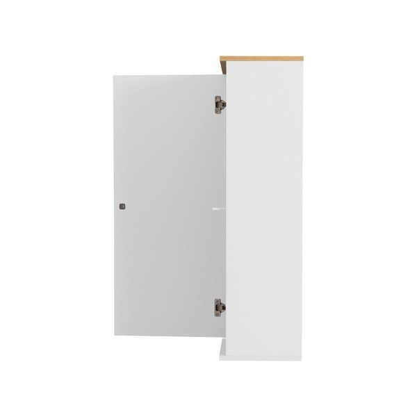 Bílá jednodveřová komoda se 3 poličkami Tenzo Dot, výška 95 cm-image-4